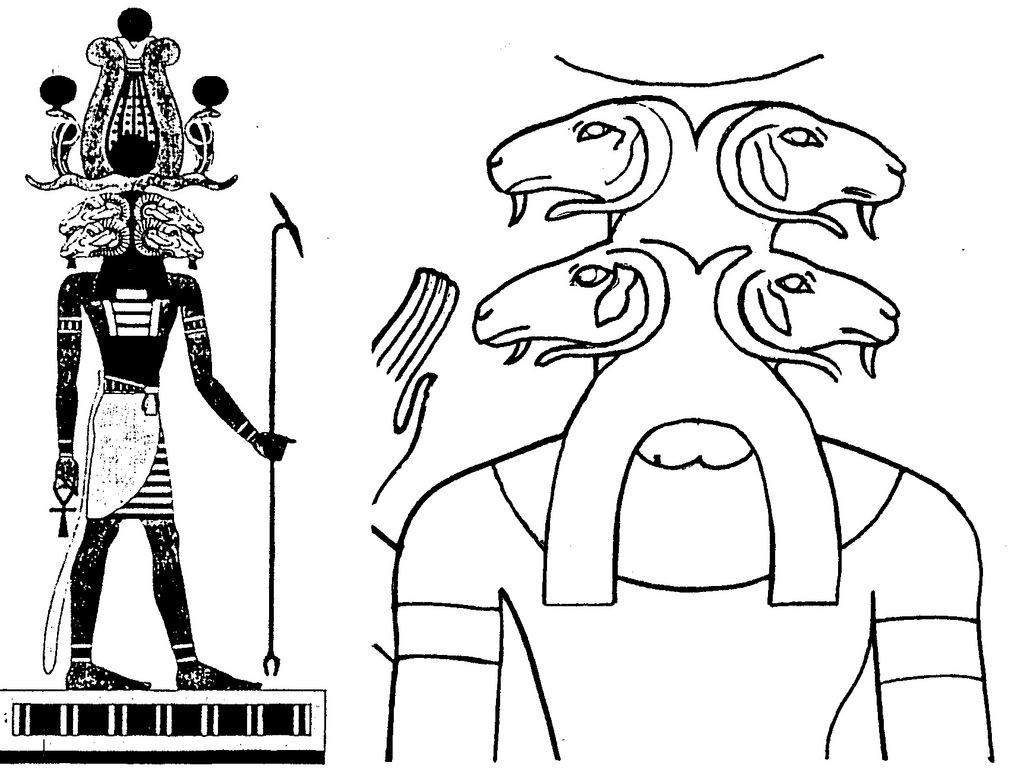 着色页: 埃及神话 (众神与女神) #111459 - 免费可打印着色页
