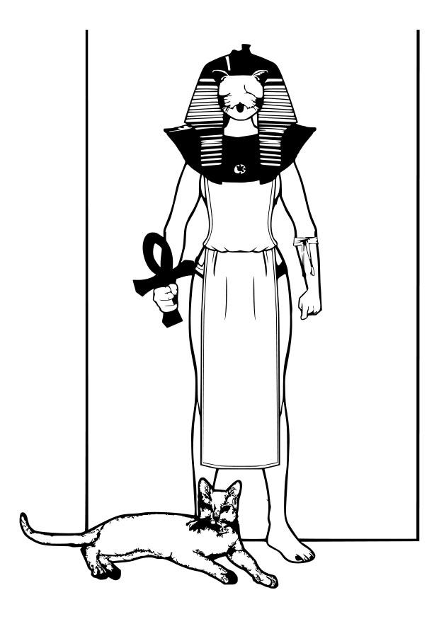着色页: 埃及神话 (众神与女神) #111472 - 免费可打印着色页