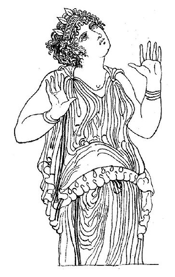 着色页: 希腊神话 (众神与女神) #109856 - 免费可打印着色页