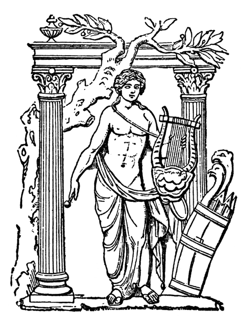 着色页: 希腊神话 (众神与女神) #109913 - 免费可打印着色页