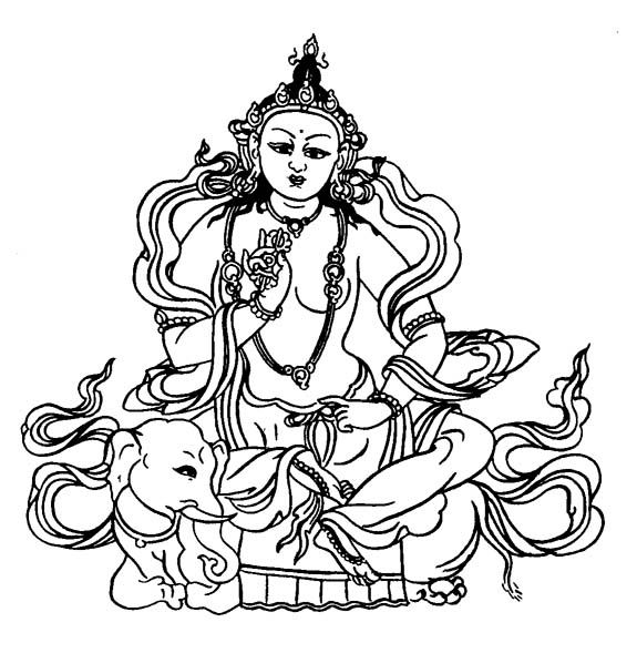 着色页: 印度神话 (众神与女神) #109255 - 免费可打印着色页