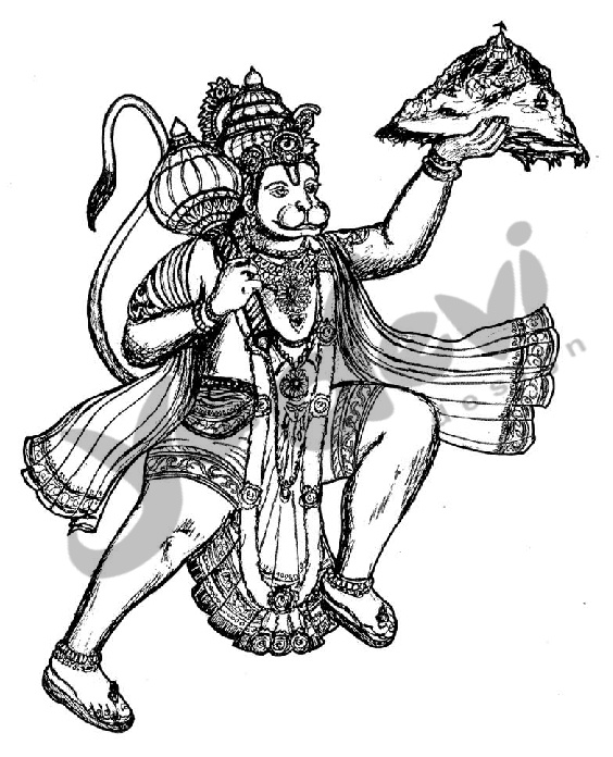 着色页: 印度神话 (众神与女神) #109351 - 免费可打印着色页