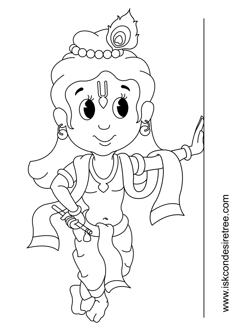 着色页: 印度神话 (众神与女神) #109409 - 免费可打印着色页