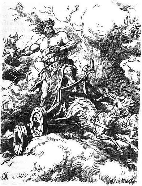 着色页: 北欧神话 (众神与女神) #110418 - 免费可打印着色页