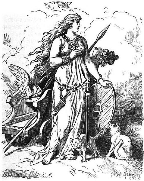 着色页: 北欧神话 (众神与女神) #110431 - 免费可打印着色页