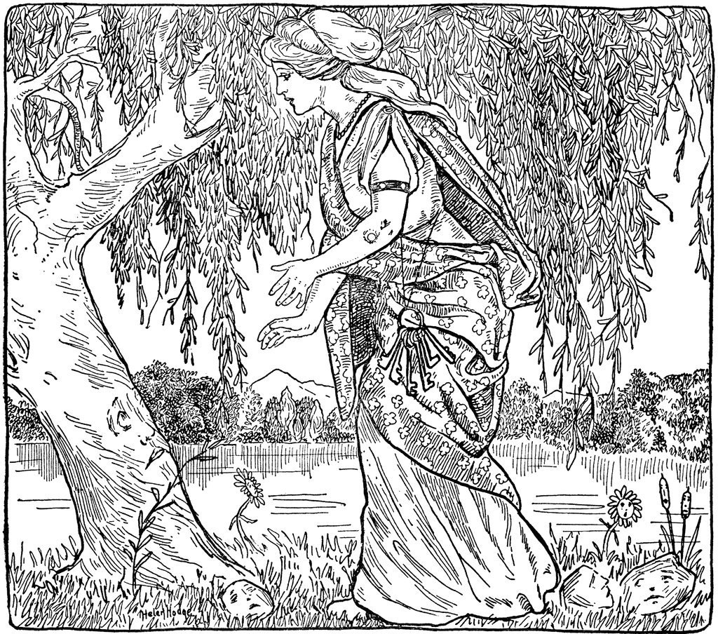 着色页: 北欧神话 (众神与女神) #110481 - 免费可打印着色页