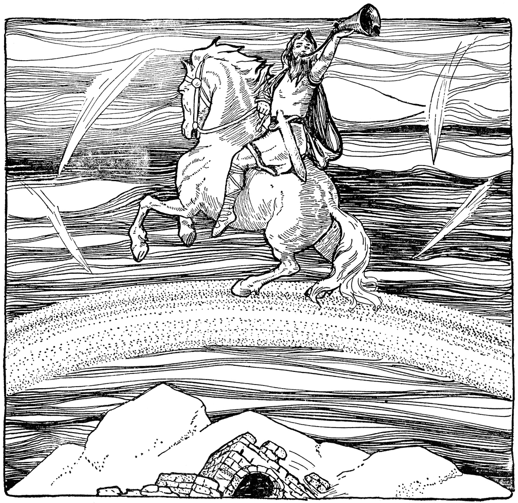 着色页: 北欧神话 (众神与女神) #110548 - 免费可打印着色页