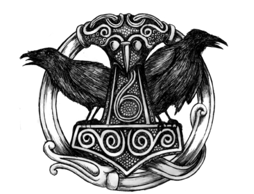 着色页: 北欧神话 (众神与女神) #110652 - 免费可打印着色页