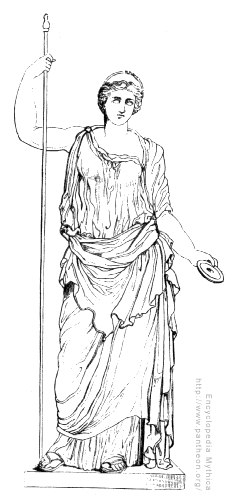 着色页: 罗马神话 (众神与女神) #110045 - 免费可打印着色页