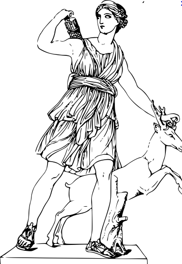 着色页: 罗马神话 (众神与女神) #110135 - 免费可打印着色页