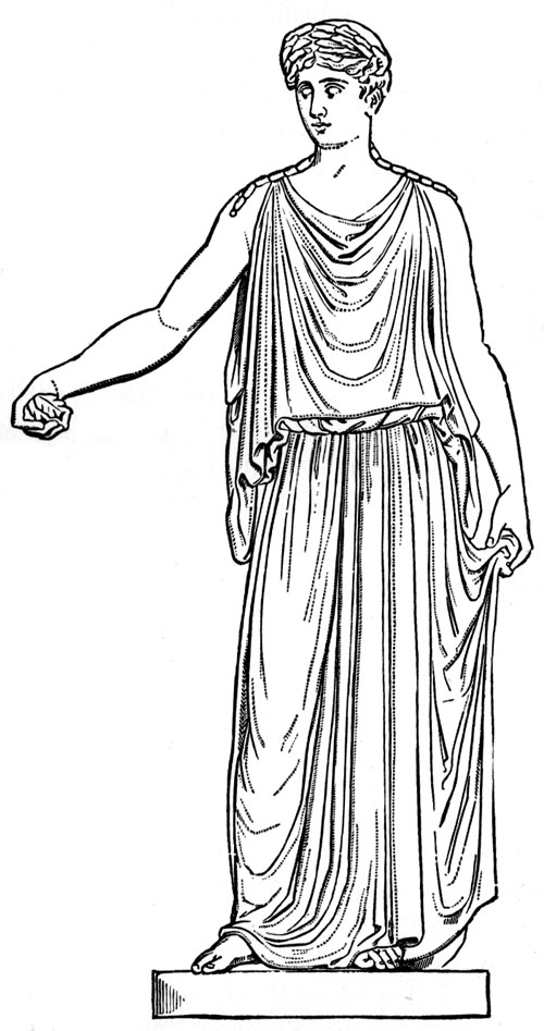 着色页: 罗马神话 (众神与女神) #110170 - 免费可打印着色页