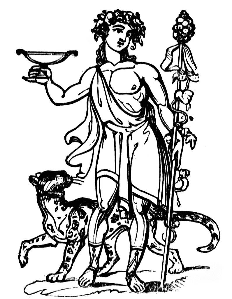 着色页: 罗马神话 (众神与女神) #110197 - 免费可打印着色页