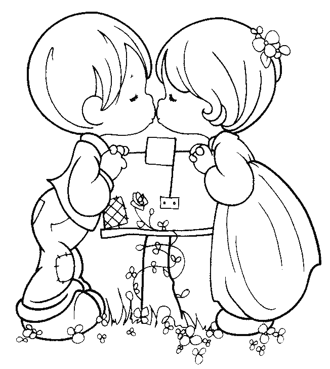着色页: 婚礼 (节日和庆典) #55965 - 免费可打印着色页