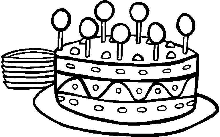 着色页: 生日 (假期和特殊场合) #57236 - 免费可打印着色页