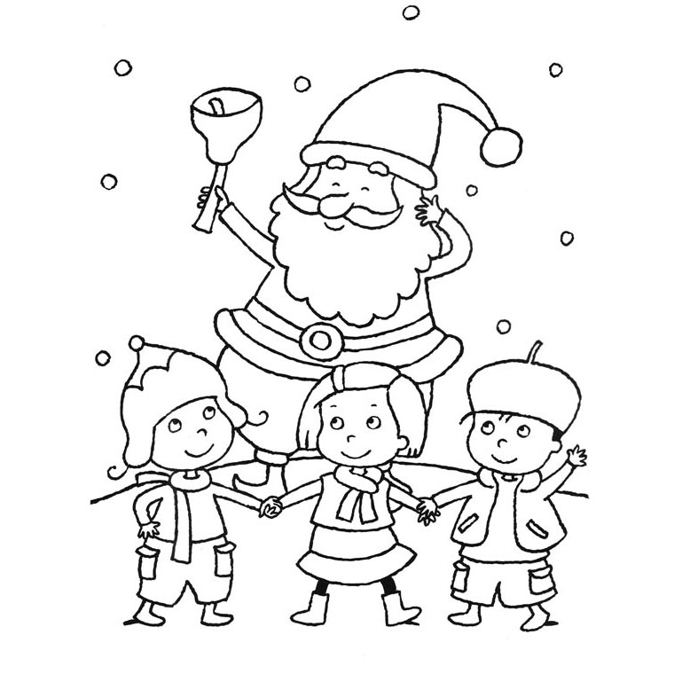 着色页: 圣诞节 (假期和特殊场合) #54874 - 免费可打印着色页