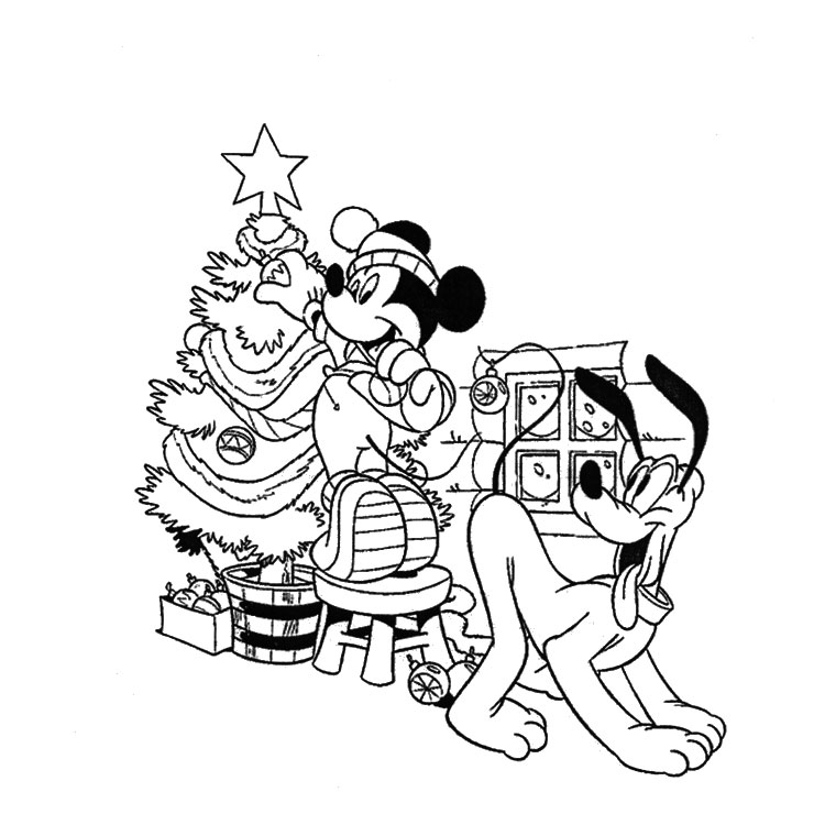 着色页: 圣诞节 (假期和特殊场合) #55101 - 免费可打印着色页