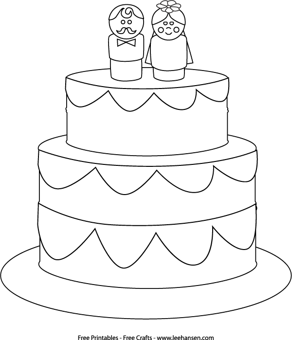着色页: 婚礼 (假期和特殊场合) #55991 - 免费可打印着色页