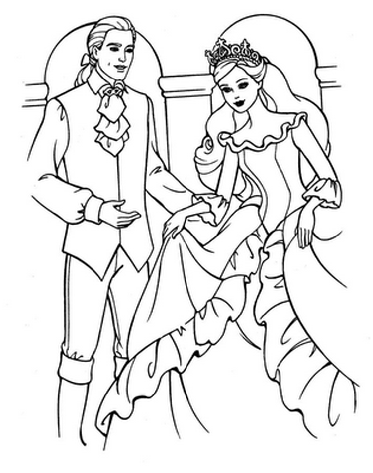 着色页: 婚礼 (假期和特殊场合) #56126 - 免费可打印着色页
