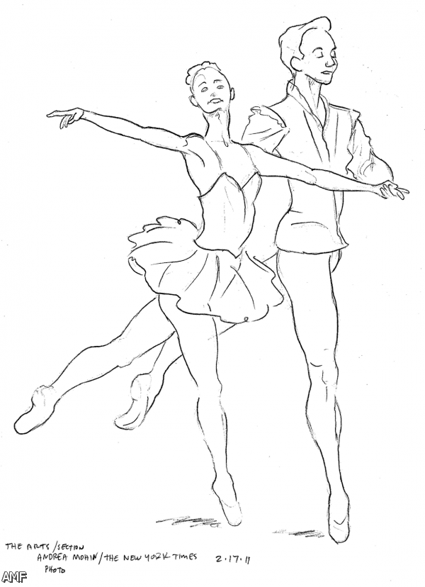 着色页: 舞蹈家 (行业和专业) #92150 - 免费可打印着色页