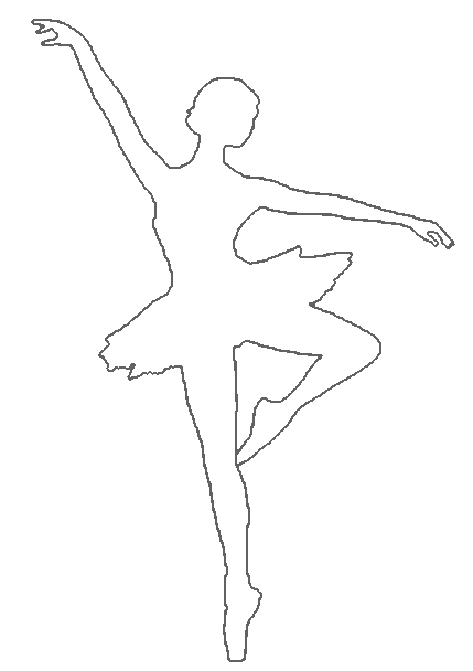 着色页: 舞蹈家 (行业和专业) #92281 - 免费可打印着色页