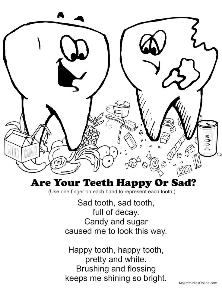 着色页: 牙医 (行业和专业) #92831 - 免费可打印着色页
