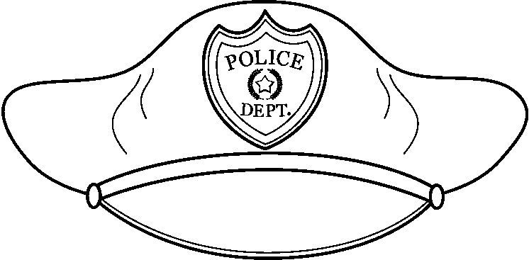 着色页: 警官 (行业和专业) #105505 - 免费可打印着色页