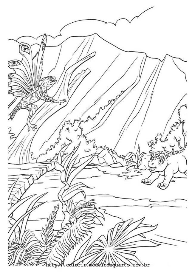 着色页: 侏罗纪公园 (电影) #15970 - 免费可打印着色页