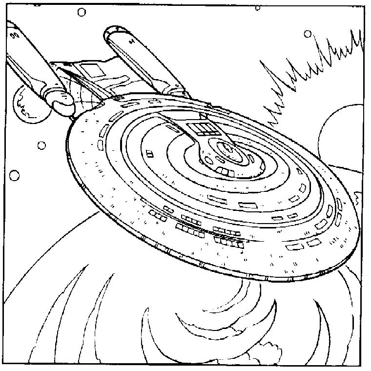 着色页: 星际迷航 (电影) #70241 - 免费可打印着色页