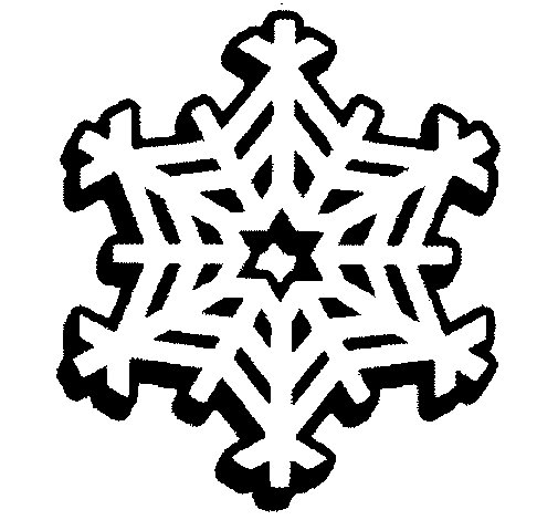 着色页: 雪花 (自然与季节) #160474 - 免费可打印着色页