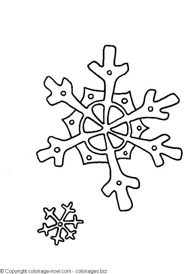 着色页: 雪花 (自然与季节) #160591 - 免费可打印着色页