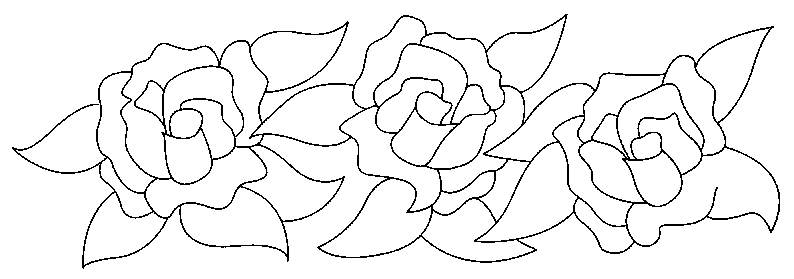 着色页: 一束鲜花 (自然) #160762 - 免费可打印着色页