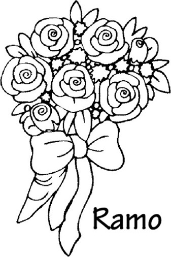 着色页: 一束鲜花 (自然) #160765 - 免费可打印着色页