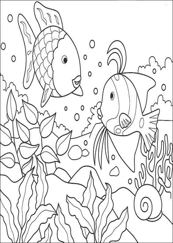 着色页: 珊瑚 (自然) #162792 - 免费可打印着色页