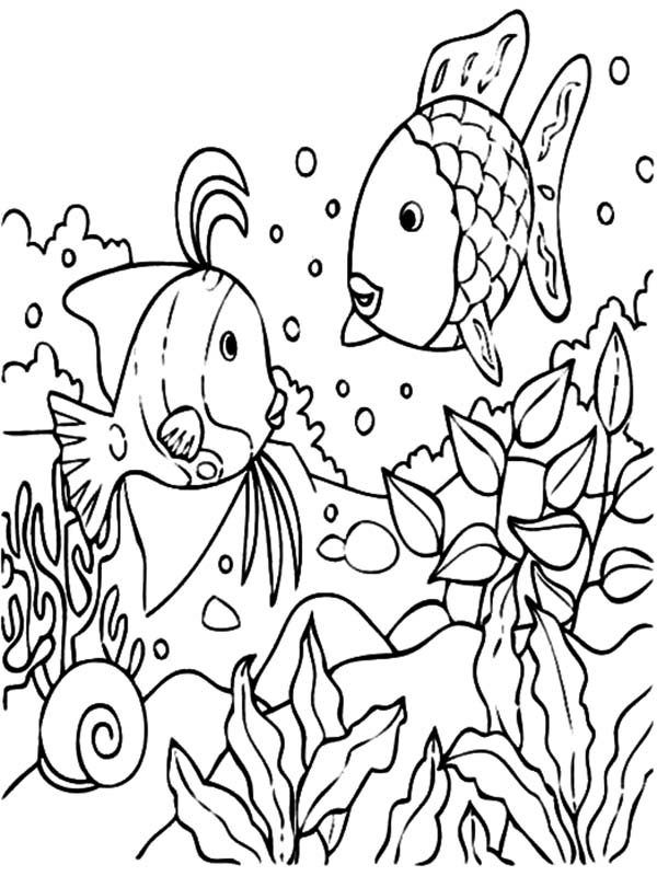着色页: 珊瑚 (自然) #163056 - 免费可打印着色页