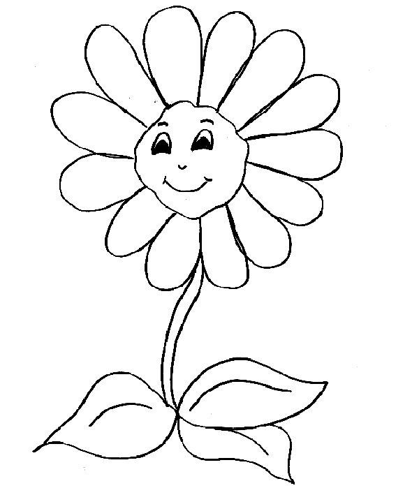 着色页: 雏菊 (自然) #161373 - 免费可打印着色页