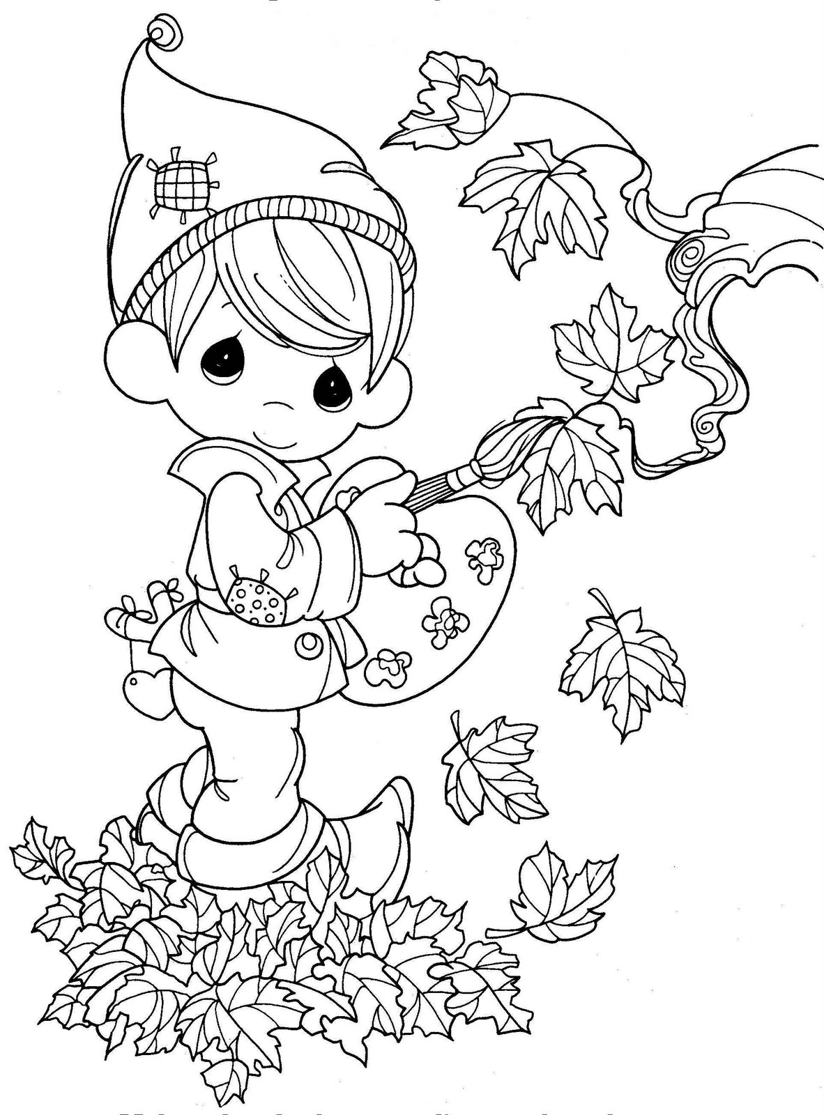 着色页: 秋季 (自然) #164041 - 免费可打印着色页