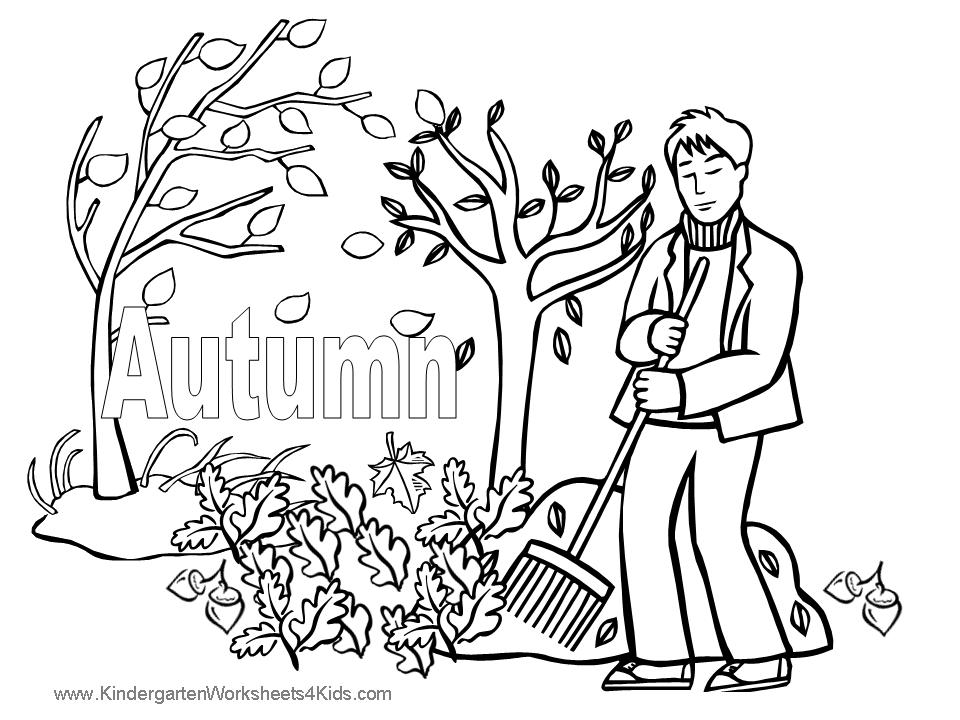 着色页: 秋季 (自然) #164047 - 免费可打印着色页