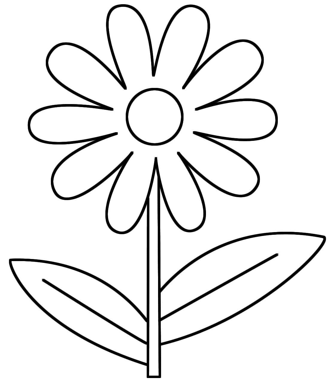 着色页: 花卉 (自然) #155038 - 免费可打印着色页