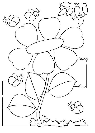 着色页: 花卉 (自然) #155068 - 免费可打印着色页