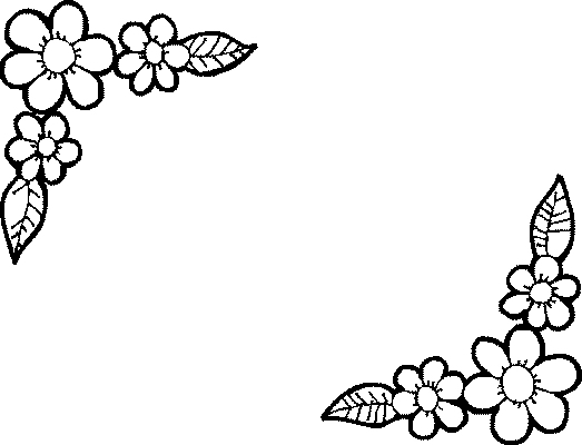 着色页: 花卉 (自然) #155111 - 免费可打印着色页