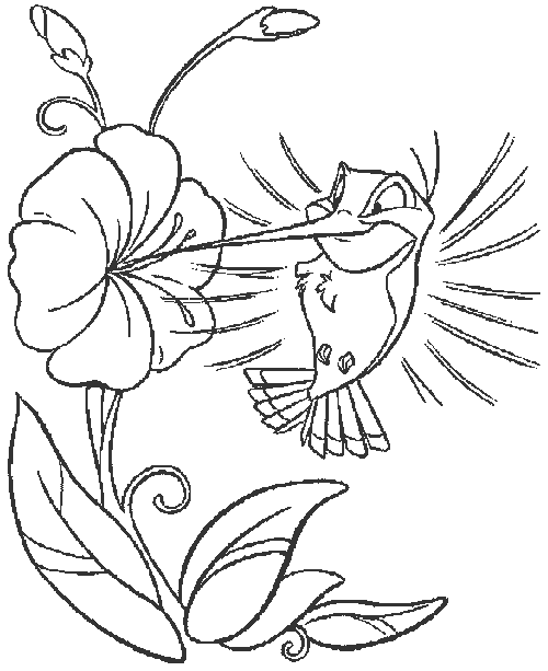 着色页: 花卉 (自然) #155135 - 免费可打印着色页