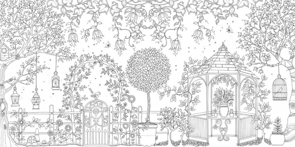 着色页: 花园 (自然) #166354 - 免费可打印着色页