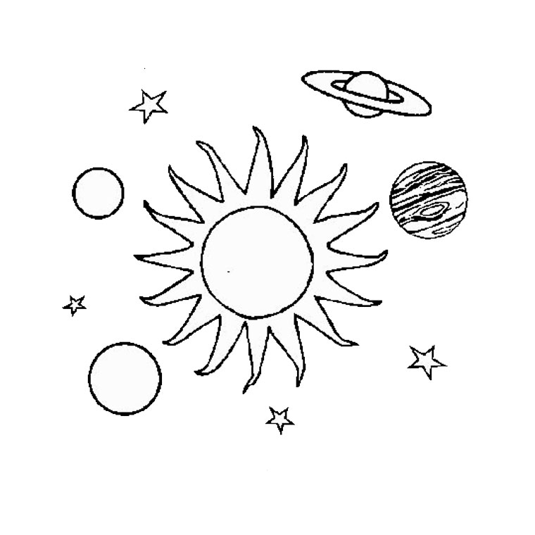 着色页: 行星 (自然) #157611 - 免费可打印着色页