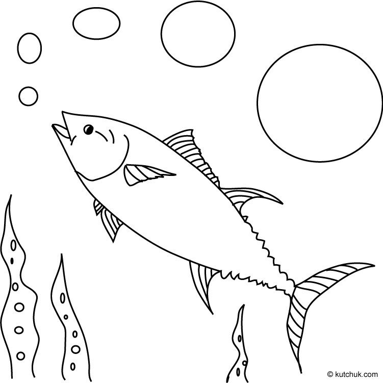 着色页: 海底 (自然) #160160 - 免费可打印着色页