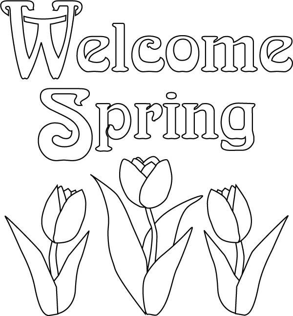 着色页: 春暖花开的季节 (自然) #164752 - 免费可打印着色页