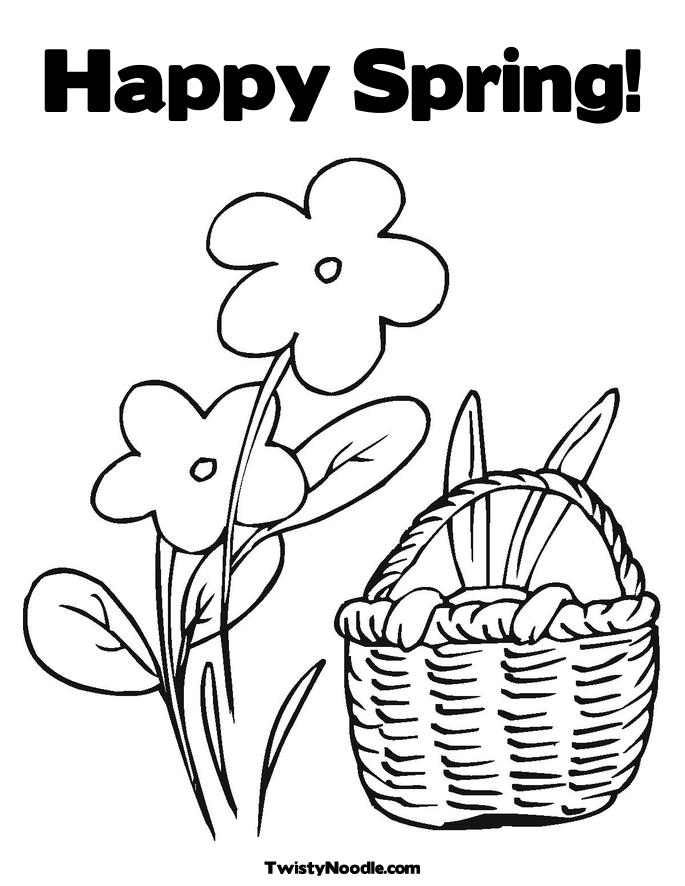 着色页: 春暖花开的季节 (自然) #164793 - 免费可打印着色页