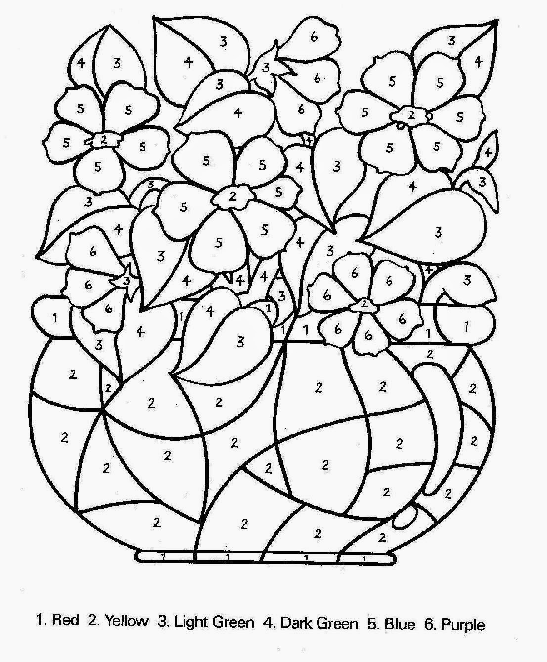 着色页: 春暖花开的季节 (自然) #165020 - 免费可打印着色页