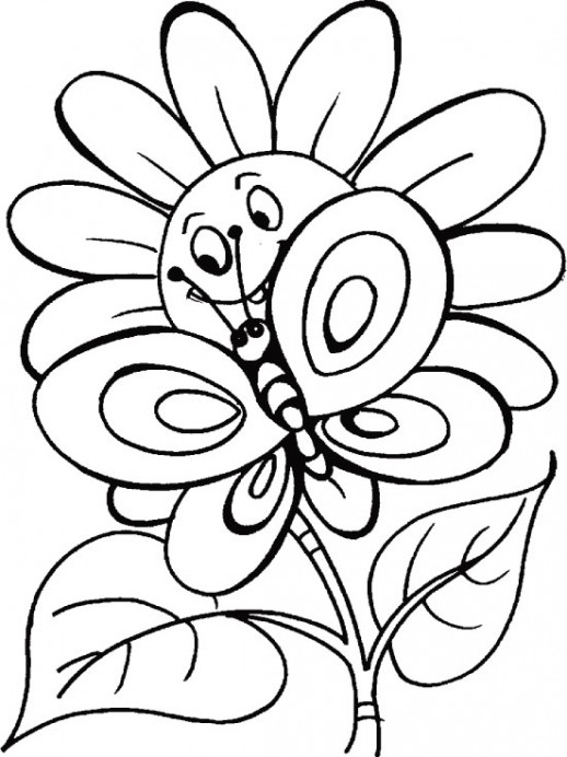 着色页: 春暖花开的季节 (自然) #165095 - 免费可打印着色页