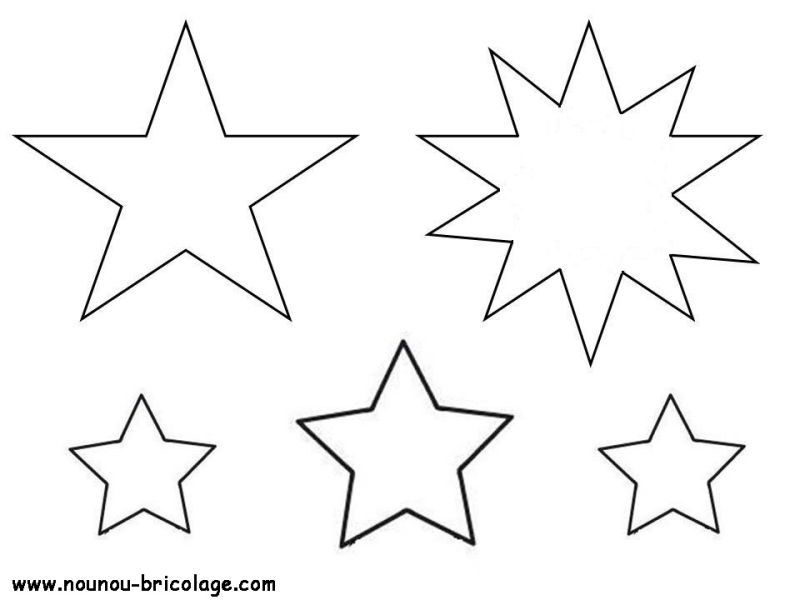 着色页: 星星 (自然) #155869 - 免费可打印着色页
