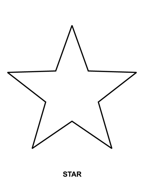 着色页: 星星 (自然) #155881 - 免费可打印着色页